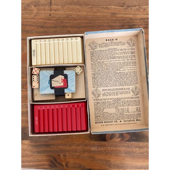 Vintage Milton Bradley Racko Game - Original Box 1961 - Picture 4 of 9